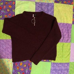 Maroon Sweater